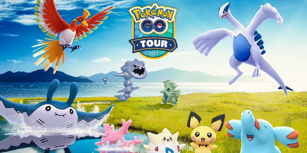 Ticket Circuit Johto sur Pokémon GO : Version OR et ARGENT