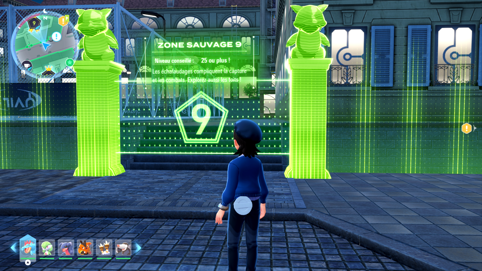 La liste complète des Pokémon de la Zone Sauvage 9 dans Pokémon Légendes Z-A