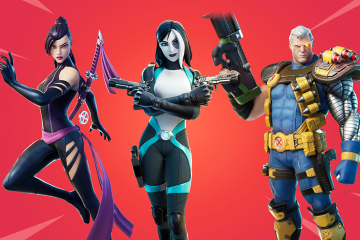 3 nouveaux skins Marvel : Domino, Psylocke et Cable