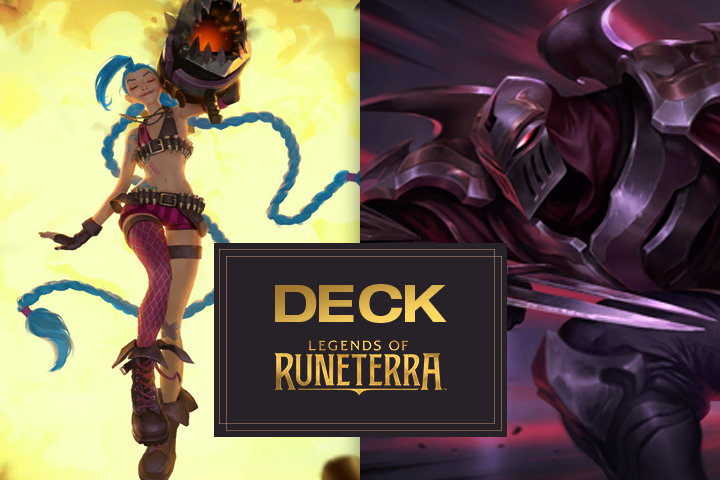 Comment jouer le deck F2P Aggro Piltover & Zaun / Ionia avec Jinx et Zed