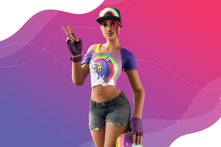 Terreur des plages, skin Fortnite de l'été, Eclat Estival