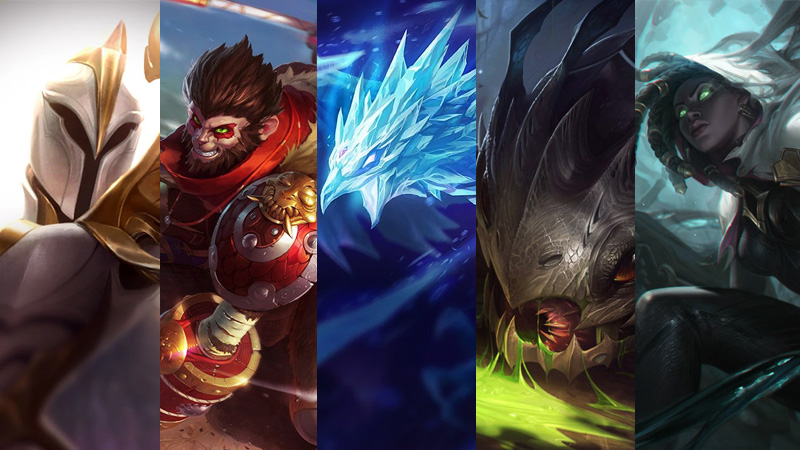 Tier list des meilleurs champions du patch 12.11