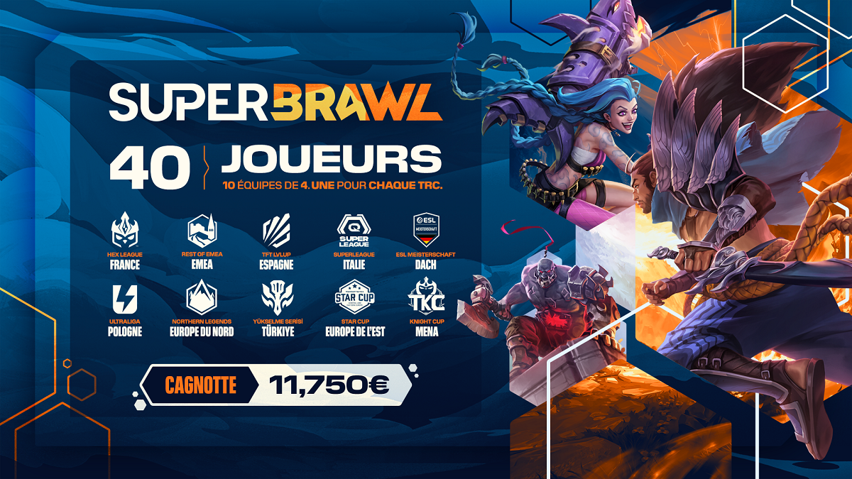 SuperBrawl de Teamfight Tactics (TFT) : Règles, format, joueurs, on vous dit tout !