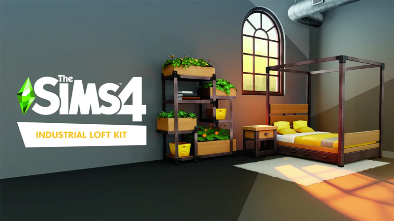 Nouveau kit Sims 4 Loft Industriel, date de sortie