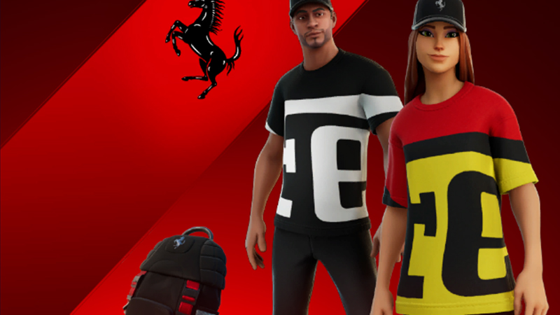 Skin Ferrari Fortnite, comment obtenir les cosmétiques ?