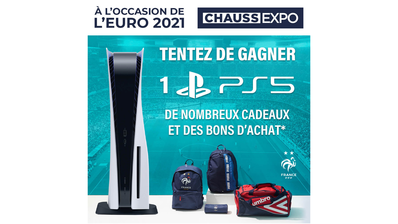 Comment gagner une PS5 avec Chaussexpo ?