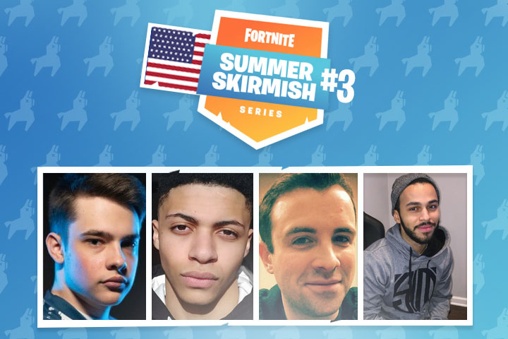 Fortnite Skirmish Series Semaine 3 : Liste des joueurs américains présents