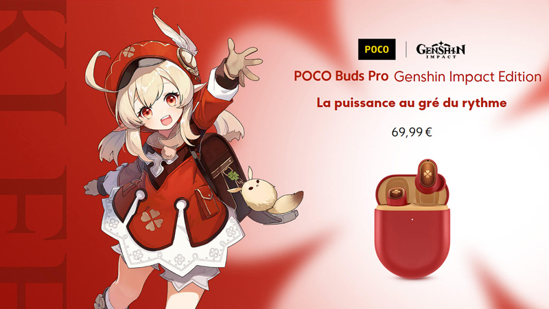 Poco Buds Pro Genshin Impact Edition, où les acheter ?