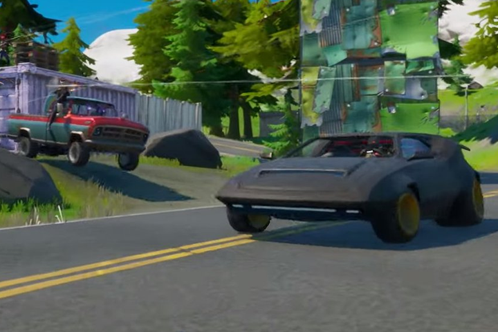Où sont les voitures dans Fortnite ?