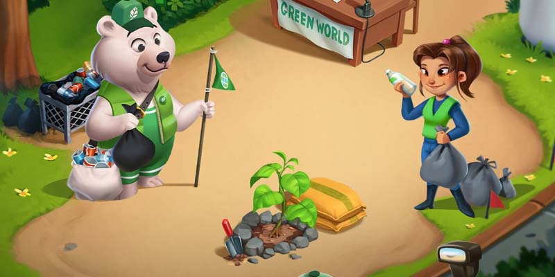 Construire son village sur Coin Master