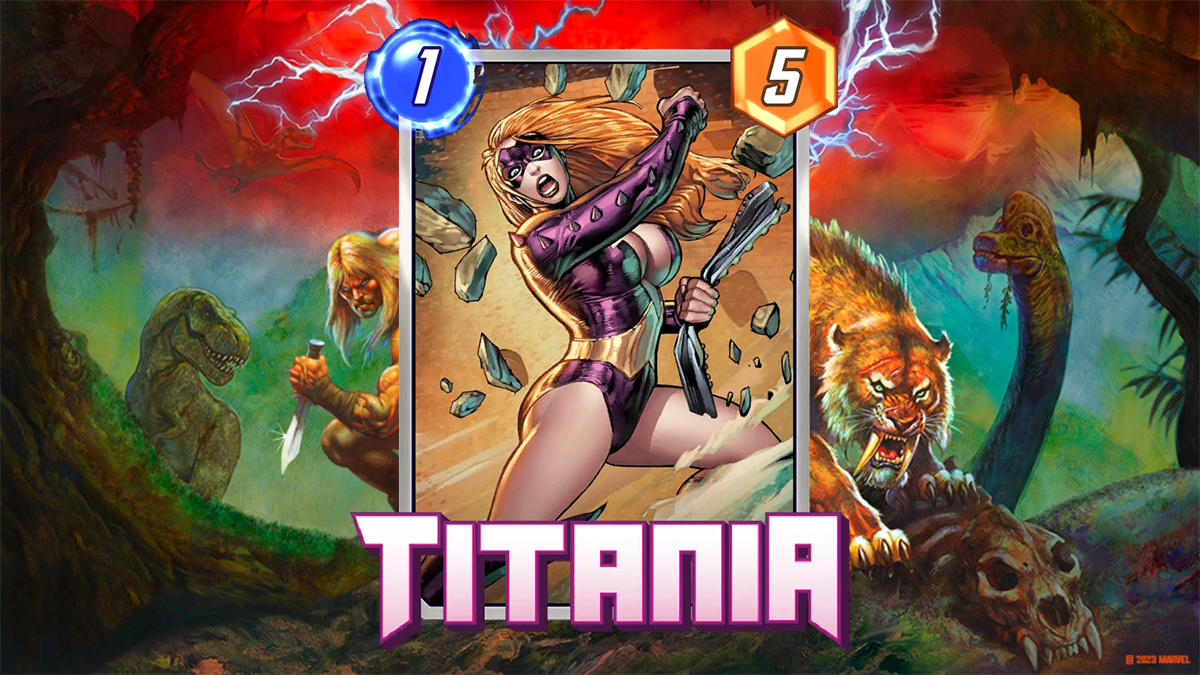 Quel est le meilleur deck pour Titania sur Marvel Snap ?