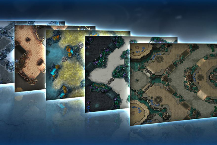 Les cartes de la saison 2 sur StarCraft 2