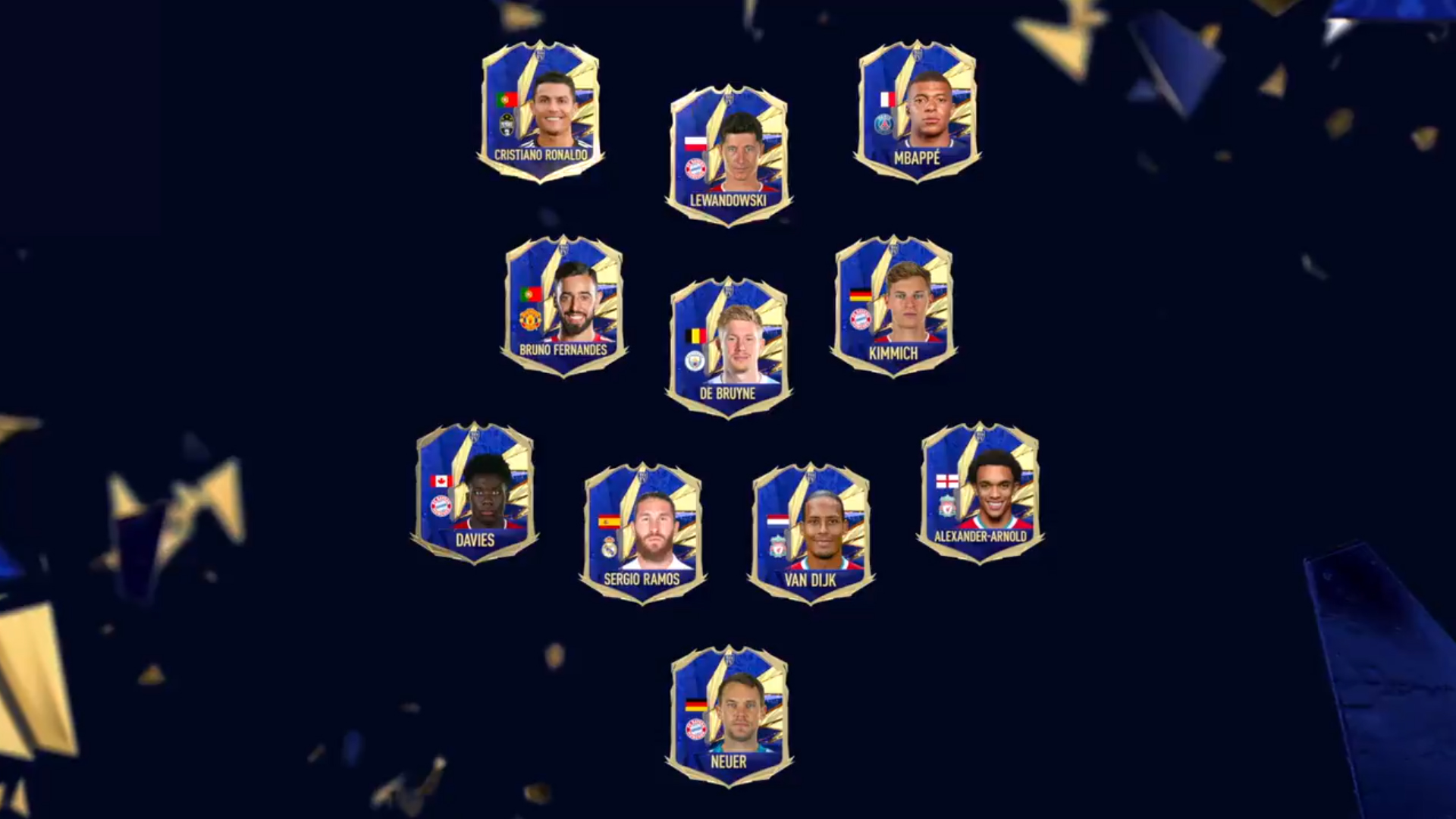 Qui est dans la TOTY FIFA 21 ?