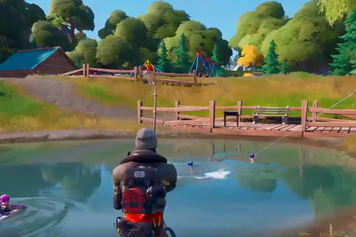 Pêcher dans Fortnite, Chapitre 2, Saison 1