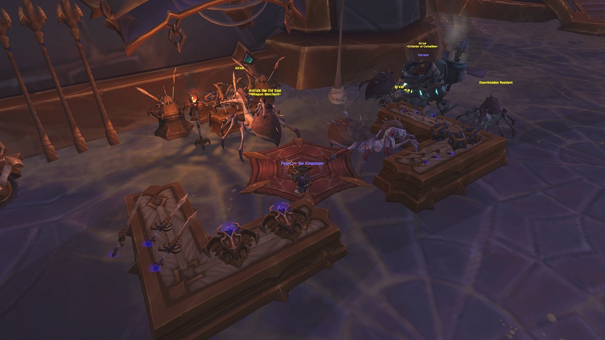 Ip'xal et Ab'xal WoW emplacement : où trouver les PnJ d'Azj-Kahet et comment acheter leurs objets ?