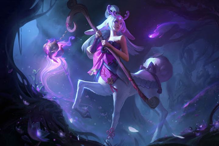 Cinq nouveaux skins Spirit Blossom arrivent avec Lillia