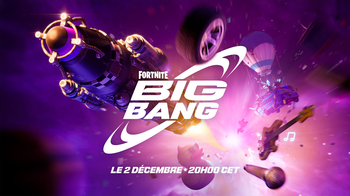 Trou noir Fortnite : une surprise à la fin de l'événement Big Bang est-elle prévue ?
