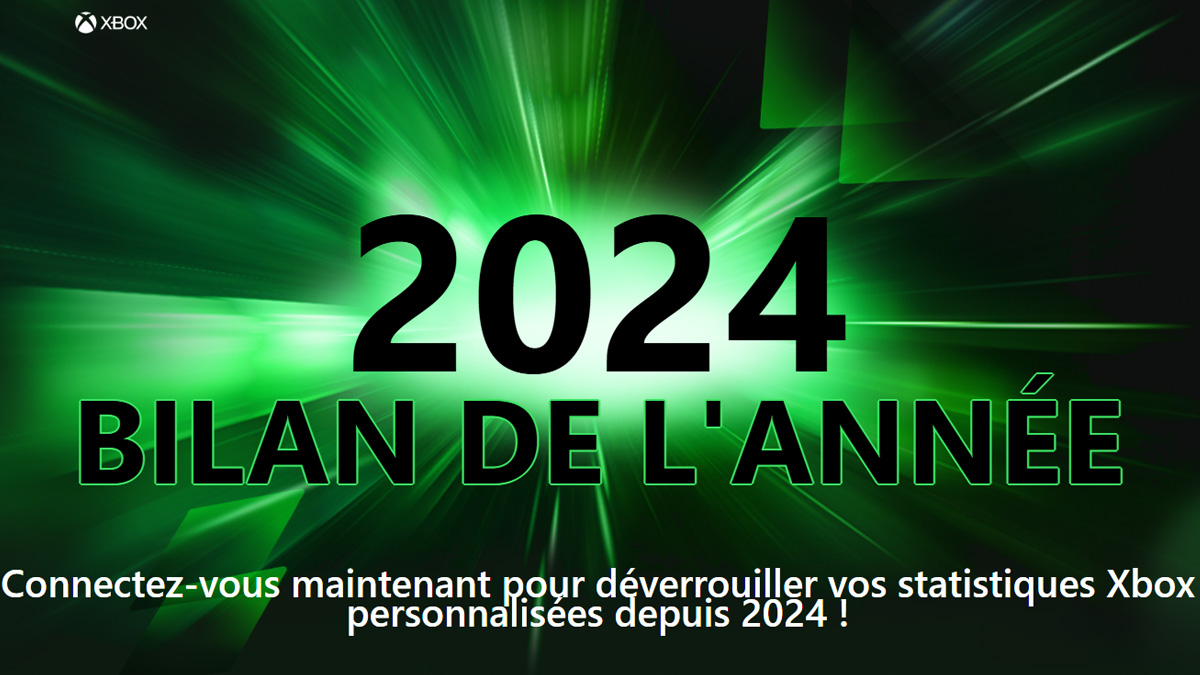 Xbox Year in Review : comment avoir son Bilan de l'année 2024 ?