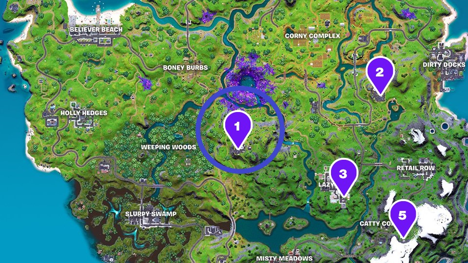 Où est l'antenne de l'audace dans Fortnite ?