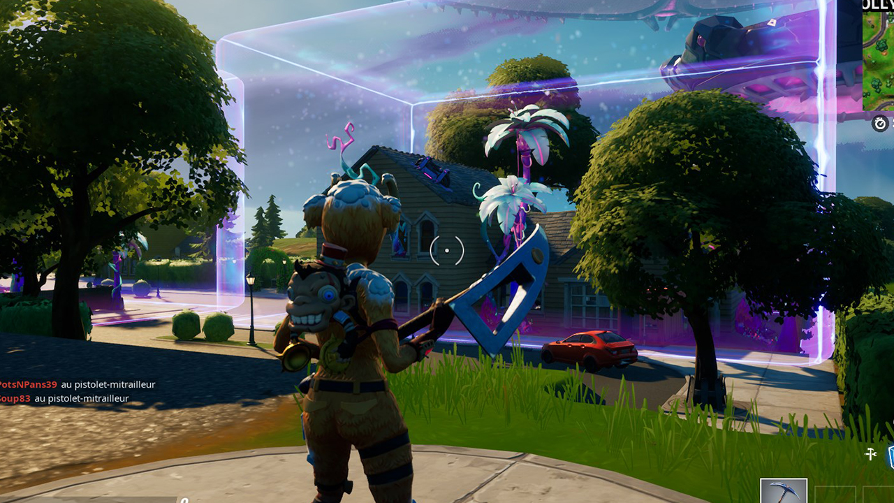 Où sont les zones de gravité réduite dans Fortnite ?