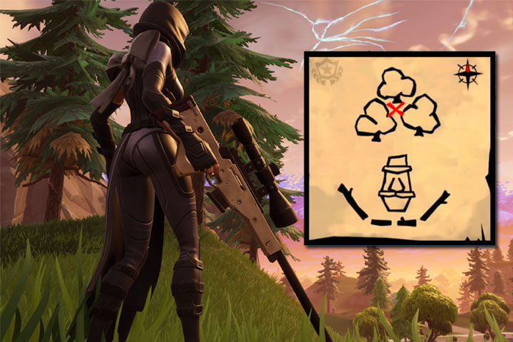 Défi : Suivre la carte au trésor de Dusty Divot