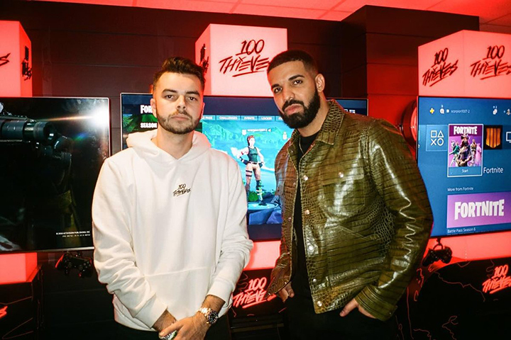 Drake rejoint 100 Thieves