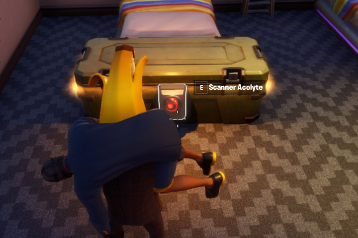 Fortnite : Ouvrir des coffres verrouillés par un scanner d'identité à la Grotte, défi Domination locale