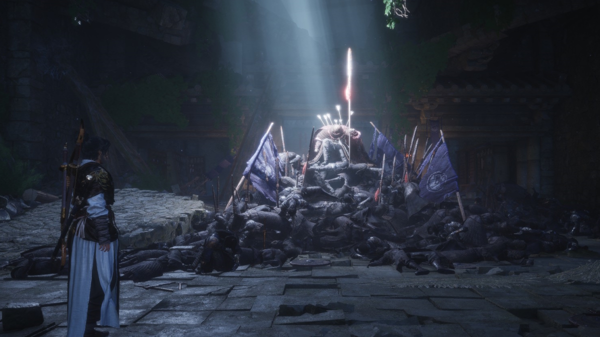 Énigme Where Winds Meet : Comment résoudre le puzzle du mur de la quête Échos d'Anciennes Batailles ?