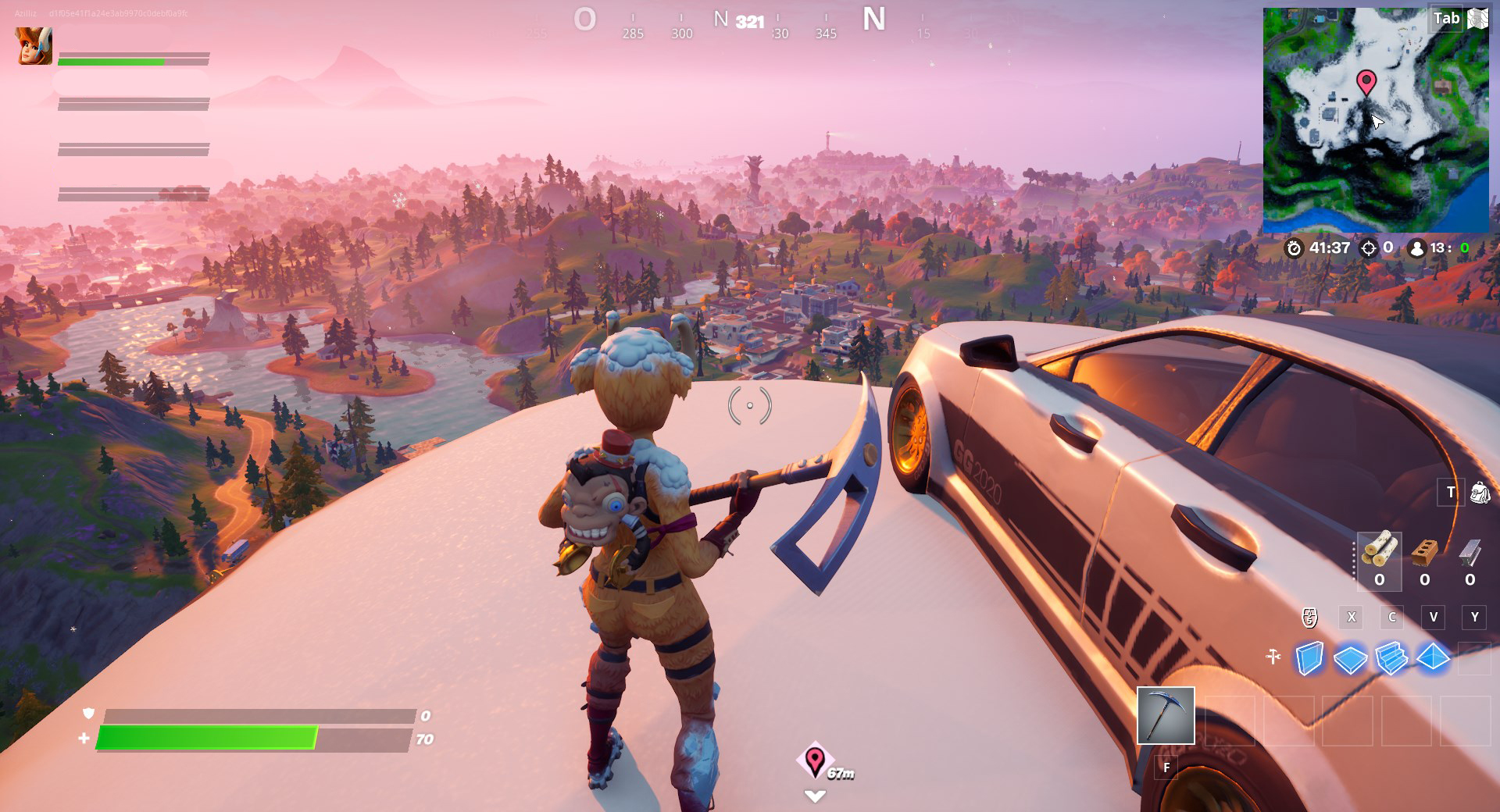 Où est la plus haute montagne de Fortnite en saison 6 ?