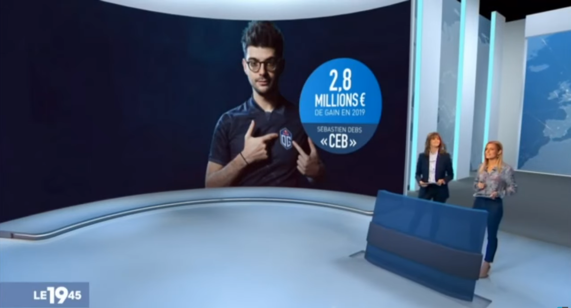 L'esport s'invite dans le 19h45 de M6