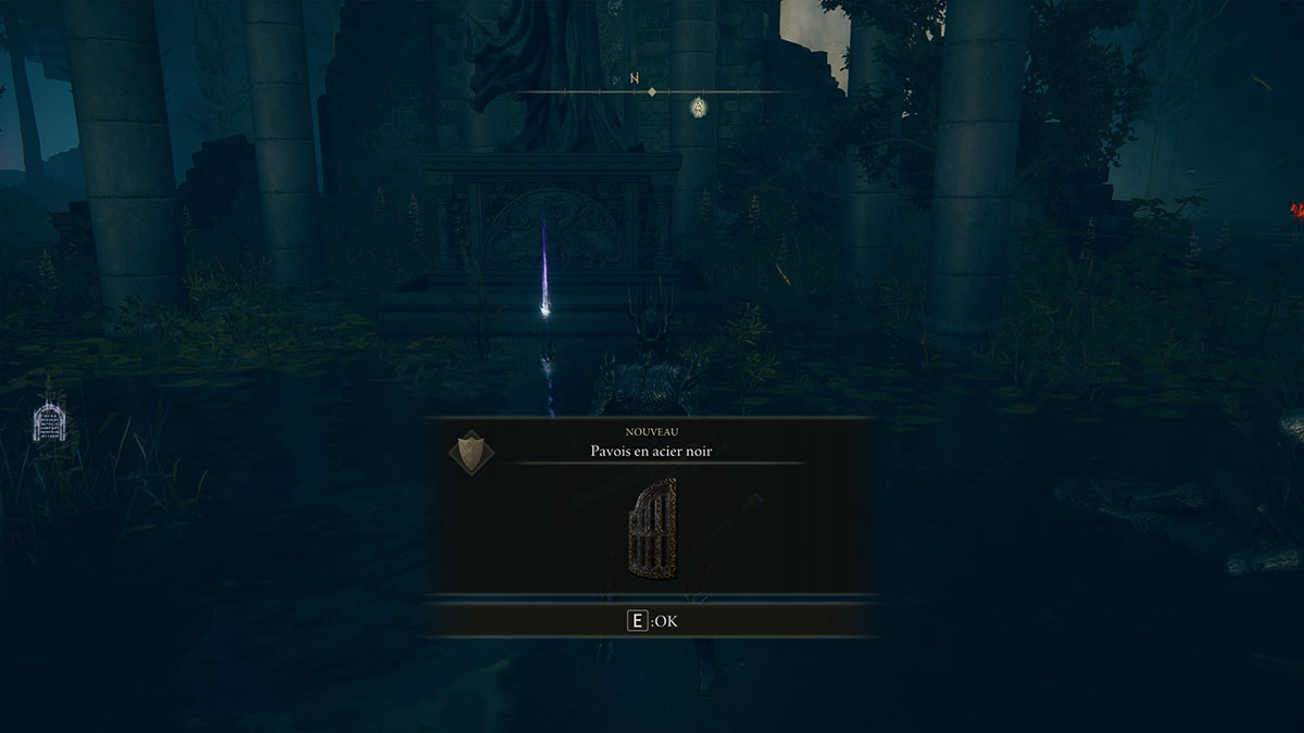 Pavois en acier noir Elden Ring DLC, où le trouver dans Shadow of the Erdtree ?