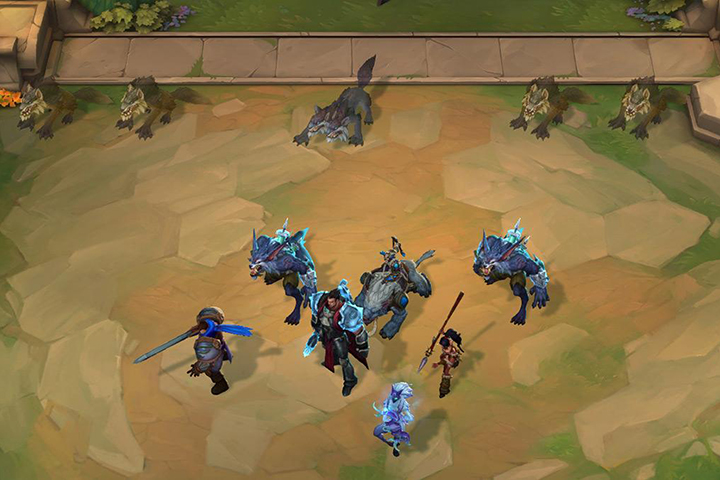 Comment fonctionnent l'or et les items sur les premiers rounds PVE de TFT