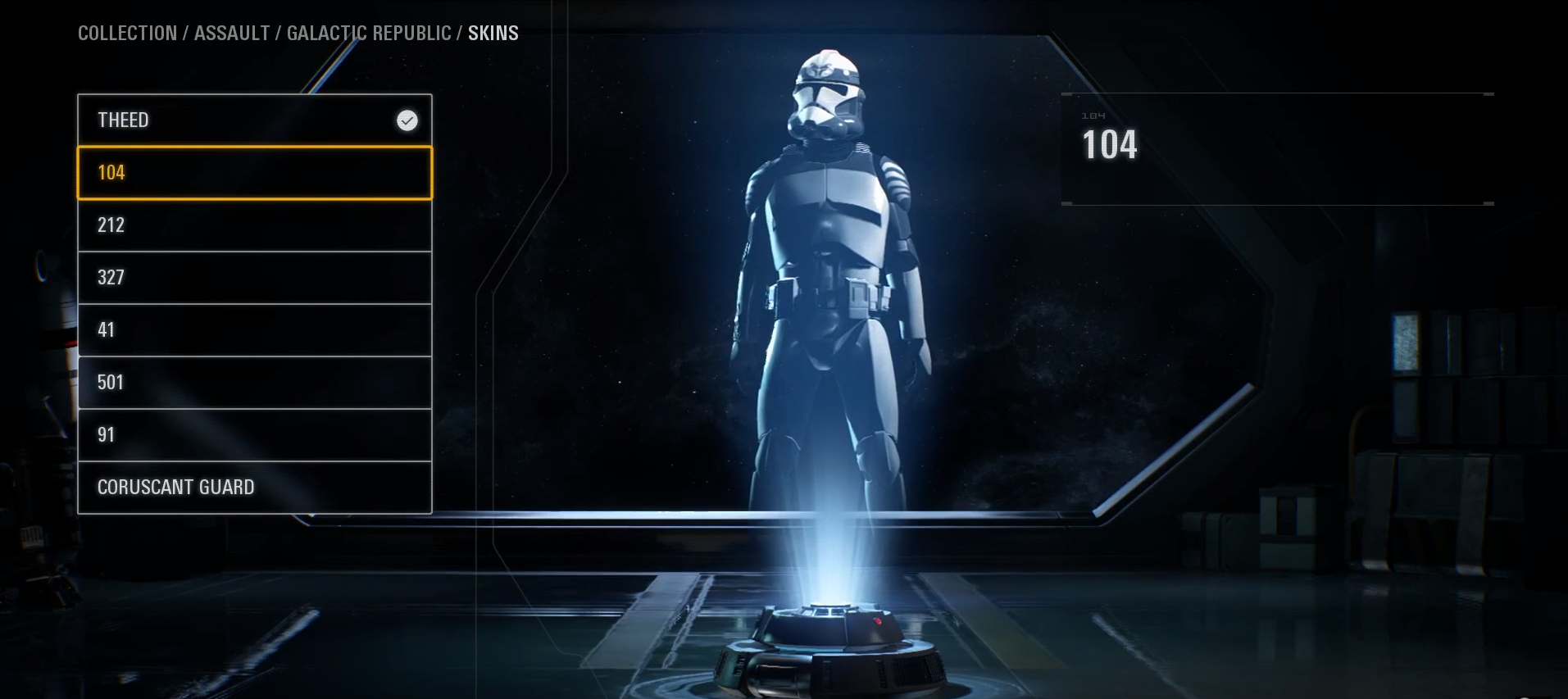 Fuites des skins pour SWBF2