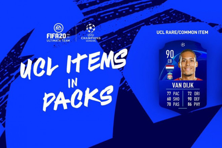 Toutes les cartes UCL 2020