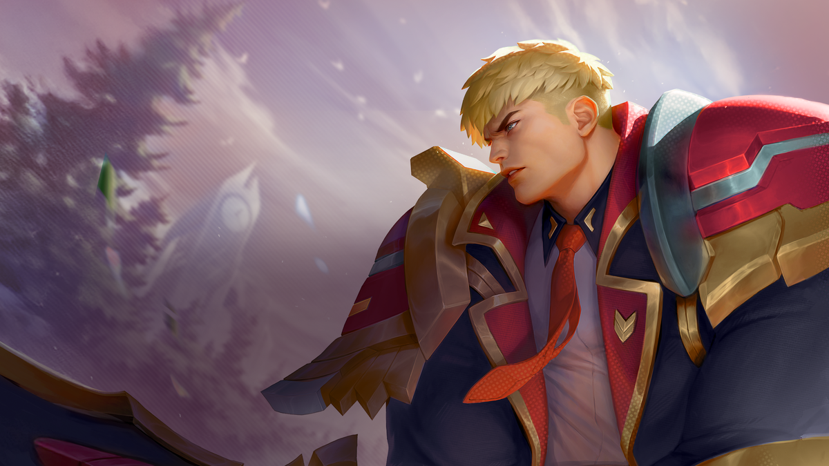 Compo Garen Reroll avec son augment Justice de la cour de récré au Set 15 de TFT