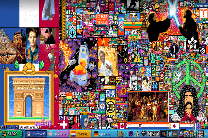 Reddit War de Kameto sur Twitch, qu'est-ce que la guerre des pixels sur Reddit ?