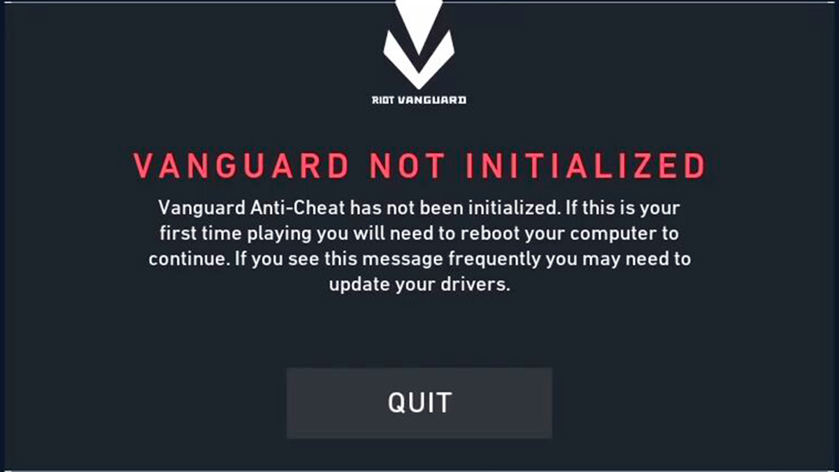 Vanguard error 1067 : comment régler l'erreur sur LoL et Valorant ?