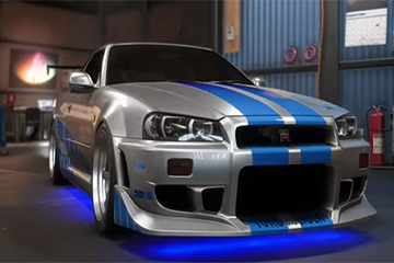 Obtenir la Skyline de Paul Walker