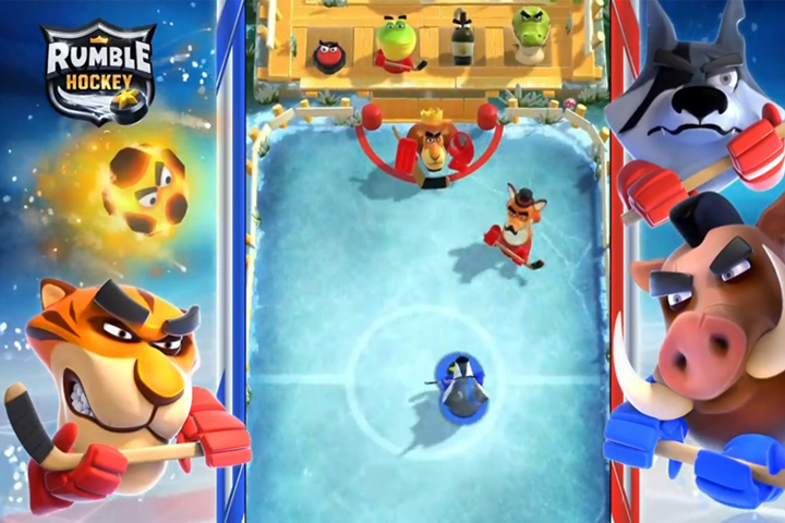 Comment télécharger Rumble Hockey ?