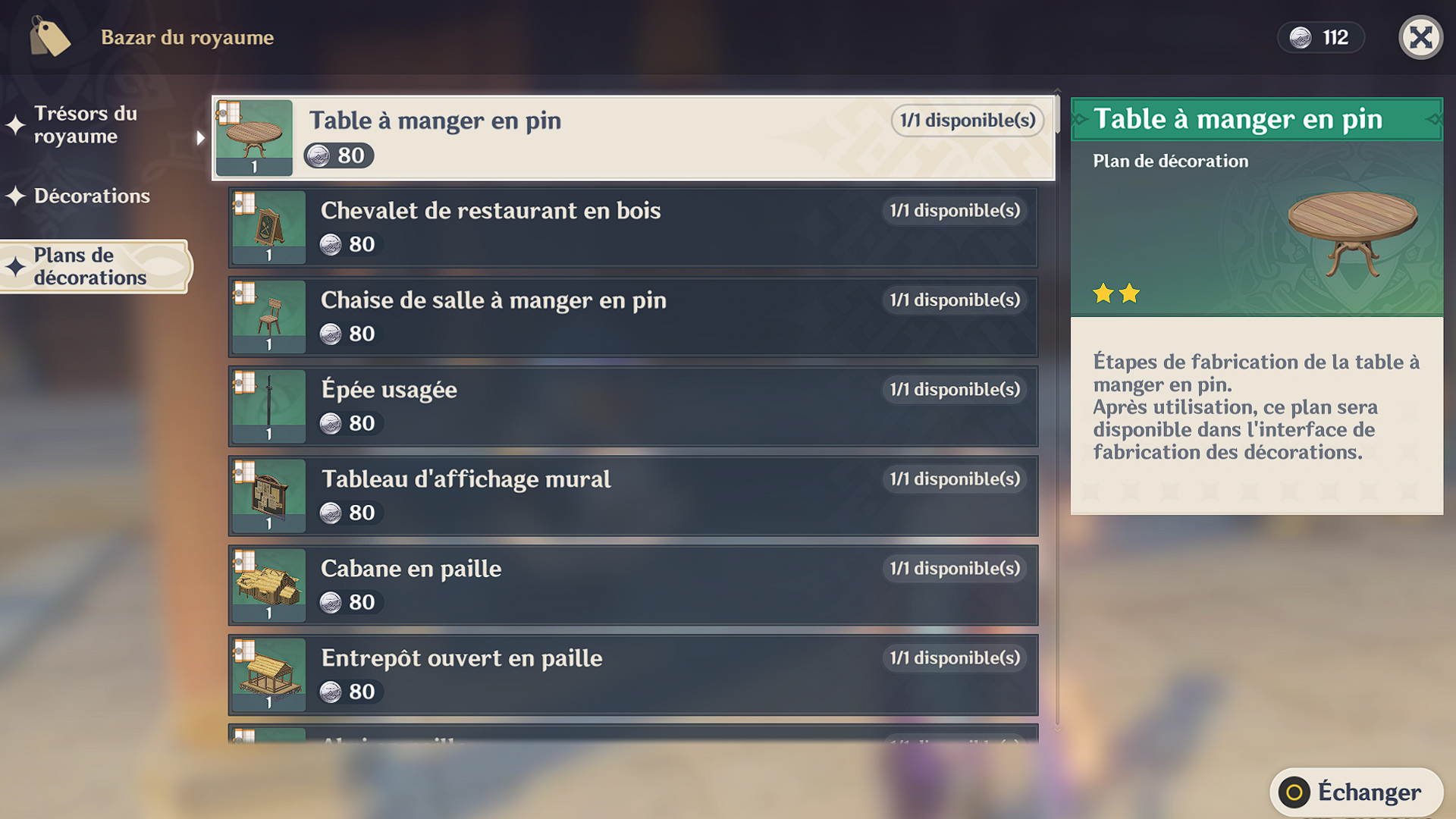 Comment obtenir des plans de fabrication pour la Sérénithéière ?