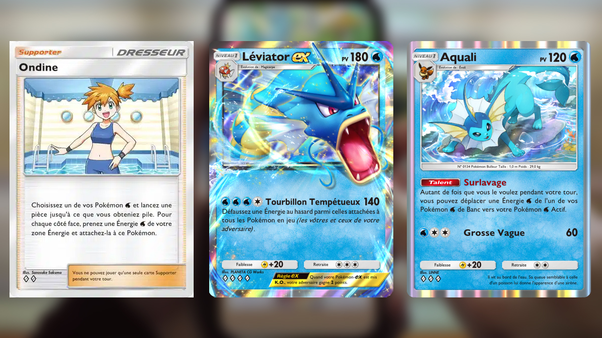 Meilleur deck Léviator EX sur Pokémon TGC Pocket avec Aquali et Staross EX