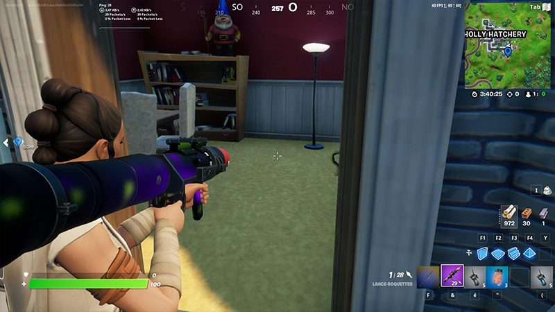 Ramasser des livres d'éducation parentale à Holly Hatchery ou Retail Row dans Fortnite, défi saison 7