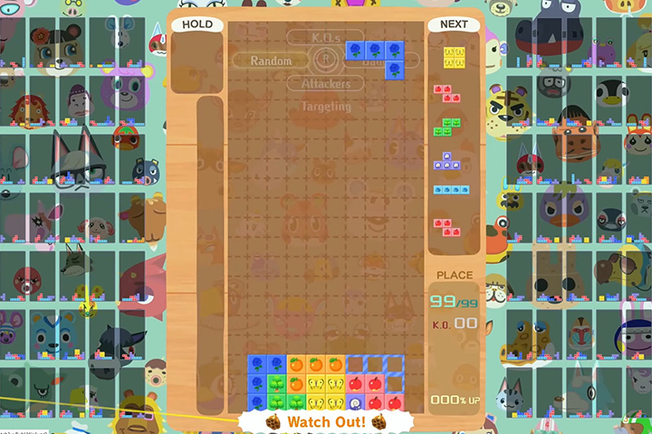 Un Grand Prix Tetris 99 x Animal Crossing : New Horizons ce week-end !
