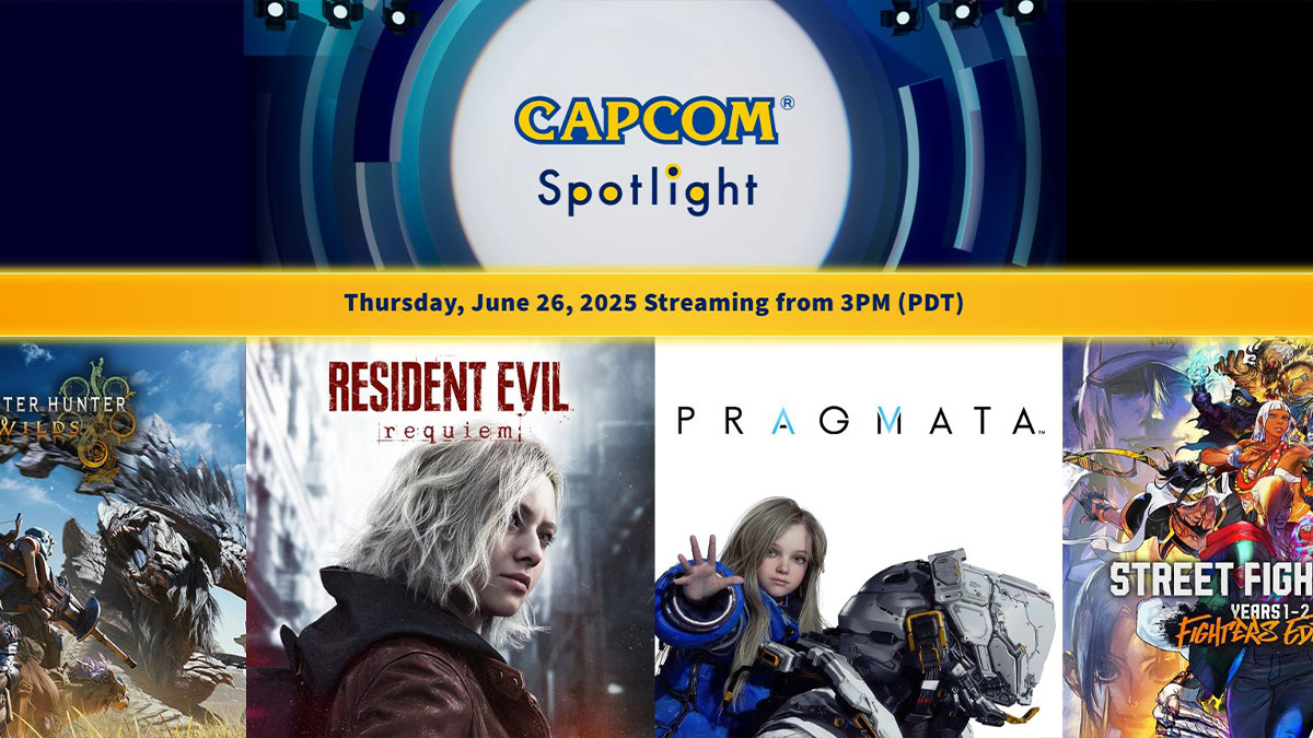 Capcom Spotlight juin 2025 : date, heure, où regarder les 40 minutes de nouveautés sur Resident Evil Requiem, Pragmata et bien d'autres jeux !