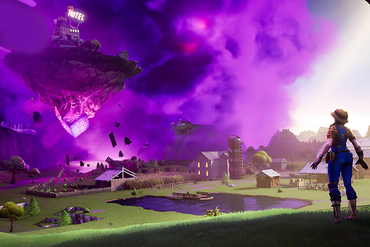 Fortnite : Retour de l'Île volante et du Motel avec la maj 10.20