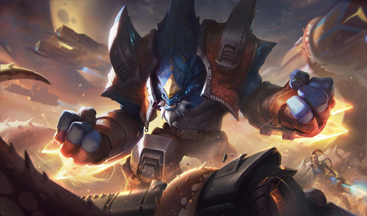 TFT : Malphite, set 3, infos, origine et classe du champion de Teamfight Tactics Galaxies