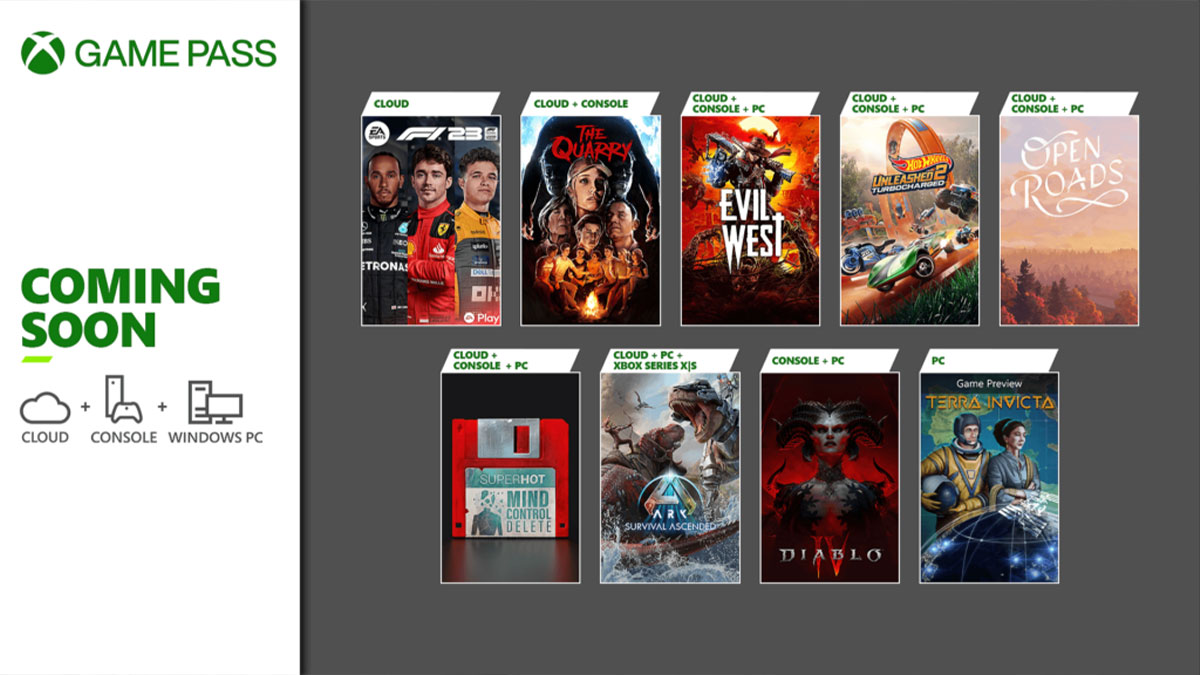 Nouveautés Xbox Game Pass avec Diablo 4, The Quarry et d'autres immanquables !