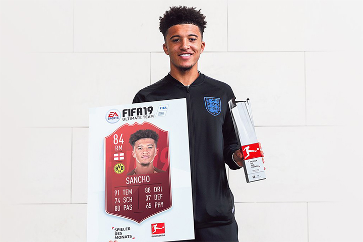 Jadon Sancho POTM