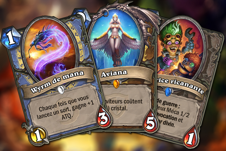 HS : Nerfs de l'Inventrice ricanante, la Wyrm de mana et Aviana - 18 octobre 2018