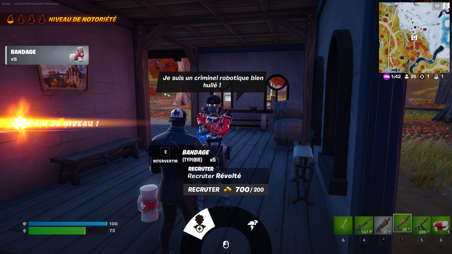 Recruter un personnage sur Fortnite, comment réussir le défi Most Wanted ?